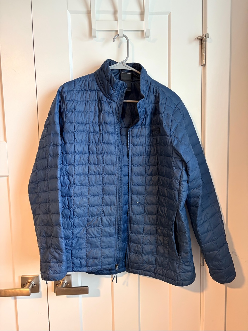 The North Face Women’s Blue Quilted Puffer Jacket
